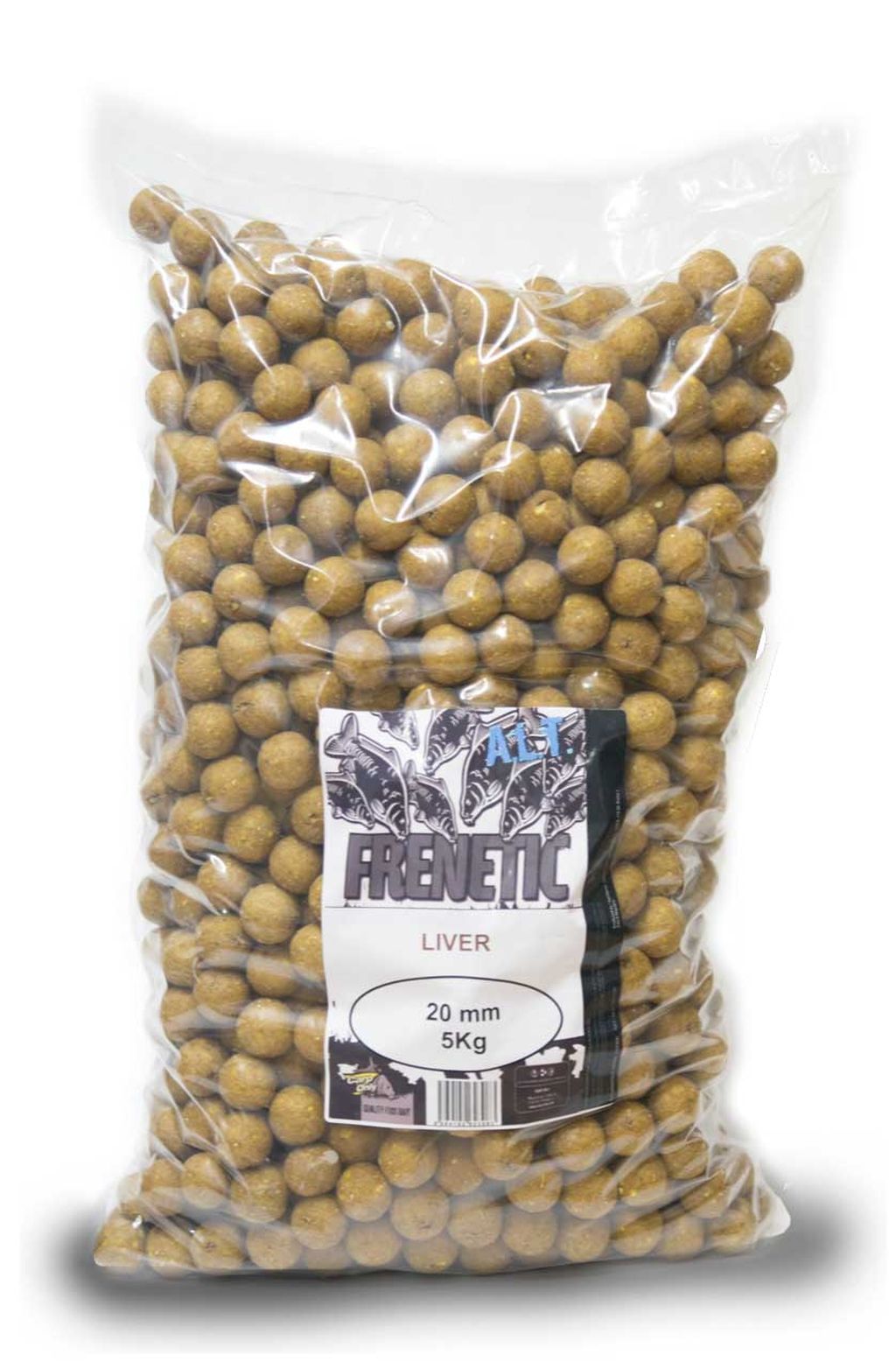 CARP ONLY Frenetic A.L.T. Boilies LIVER 5kg - 20mm