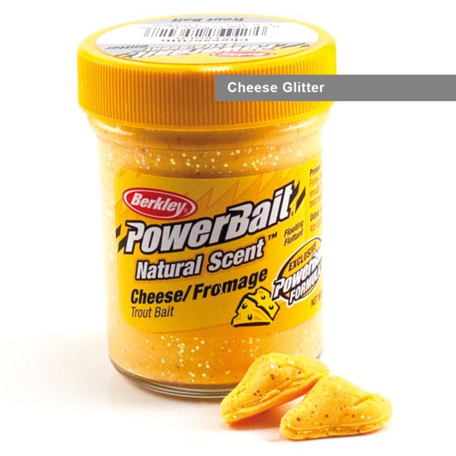 POWERBAIT SELECT TROUT BAIT 50G CHEESE GLITTER