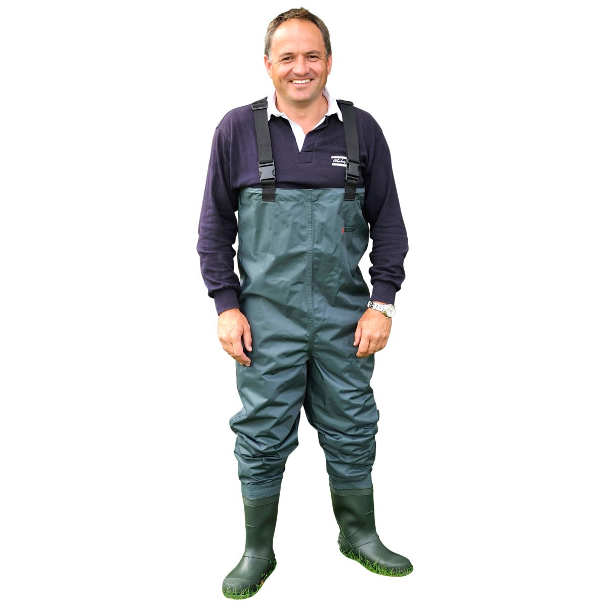 SHAKESPEARE Prsačky Shakespeare Sigma Nylon PVC Chest Wader Cleated Sole vel. 8