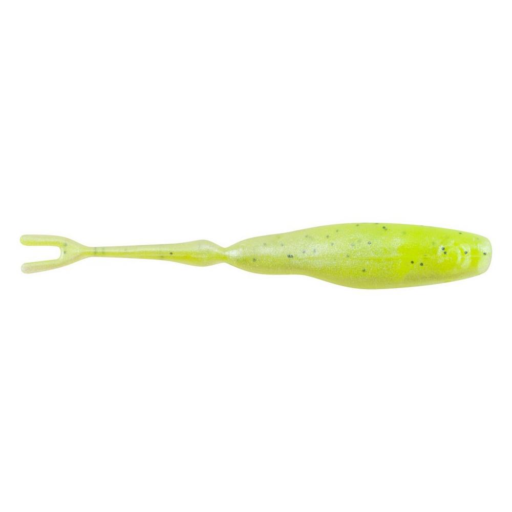 PWRBT ICE SNAKE-TONGUE MINNOW 4CM CHARTREUSE SHAD