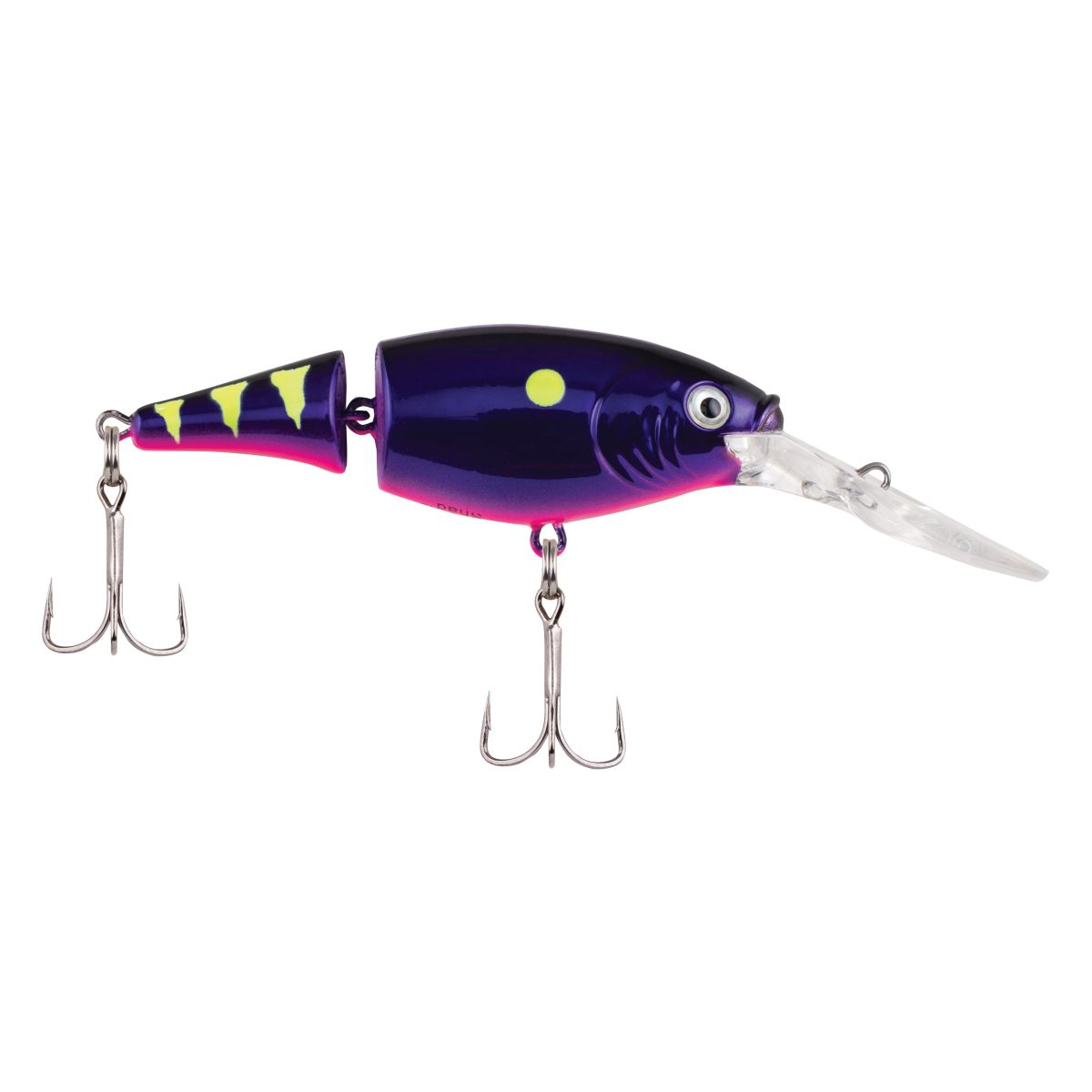 FLICKER SHAD JOINTED FIRE TAIL 5CM CHROME CANDY