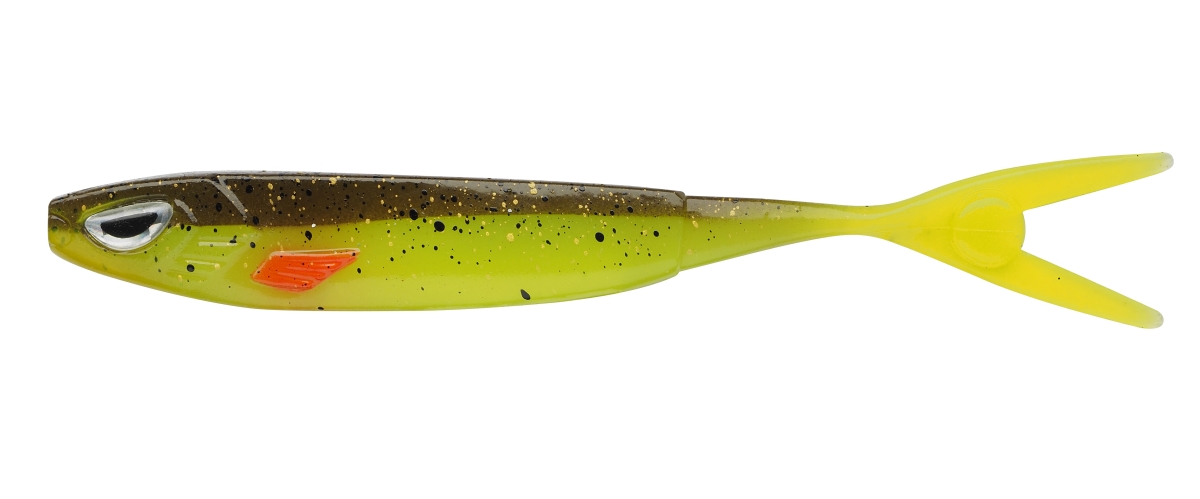SICK VAMPER 14CM BROWN CHARTREUSE