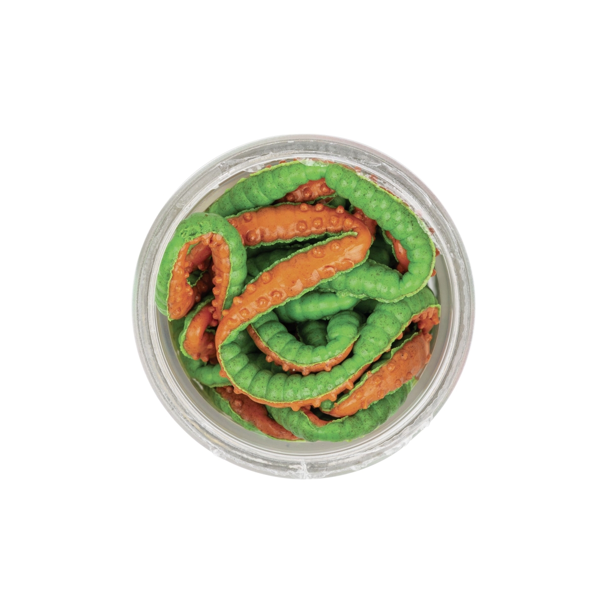 Vosí larvy Berkley PowerBait Power Honey Worm 2,5cm 55ks Green Orange