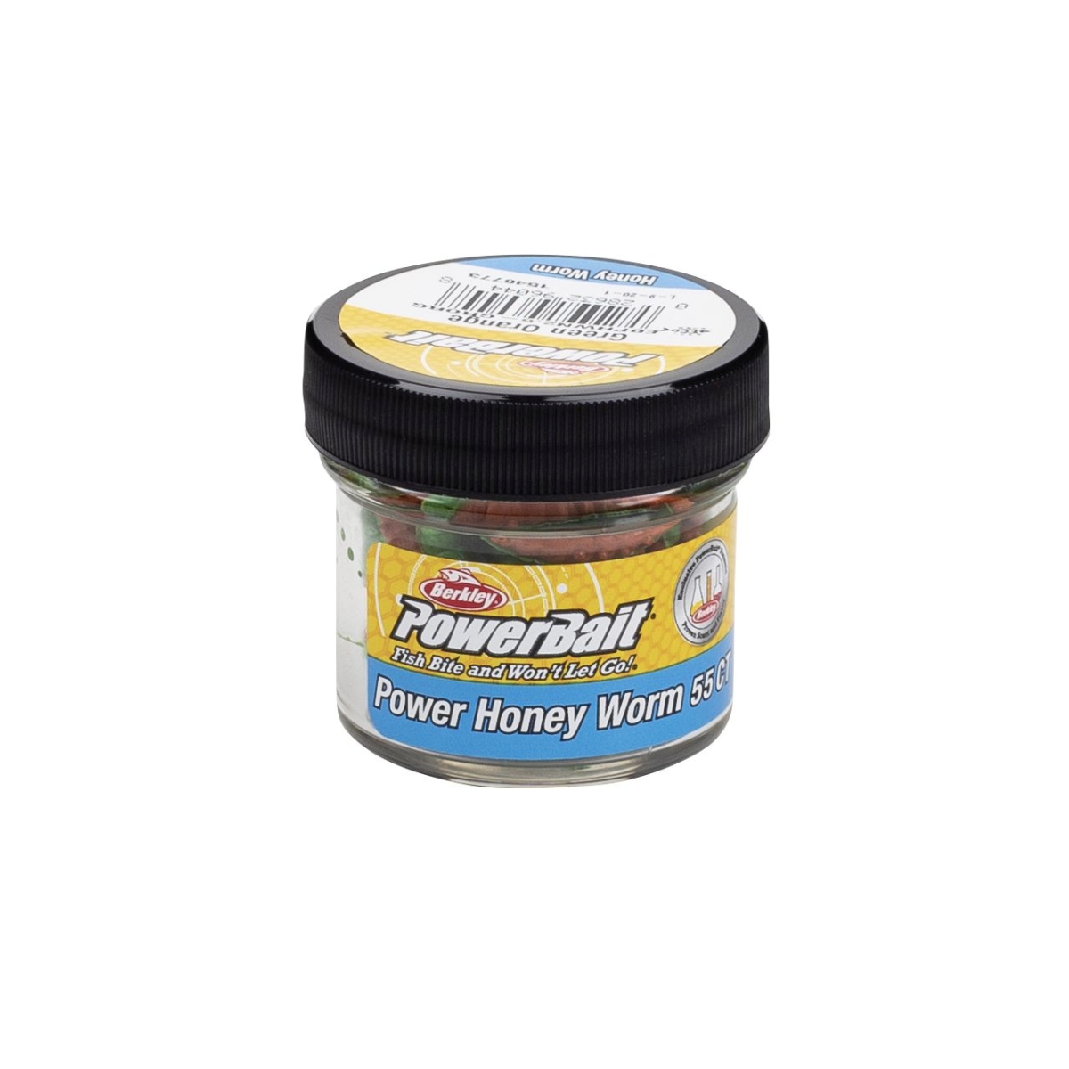 Vosí larvy Berkley PowerBait Power Honey Worm 2,5cm 55ks Green Orange