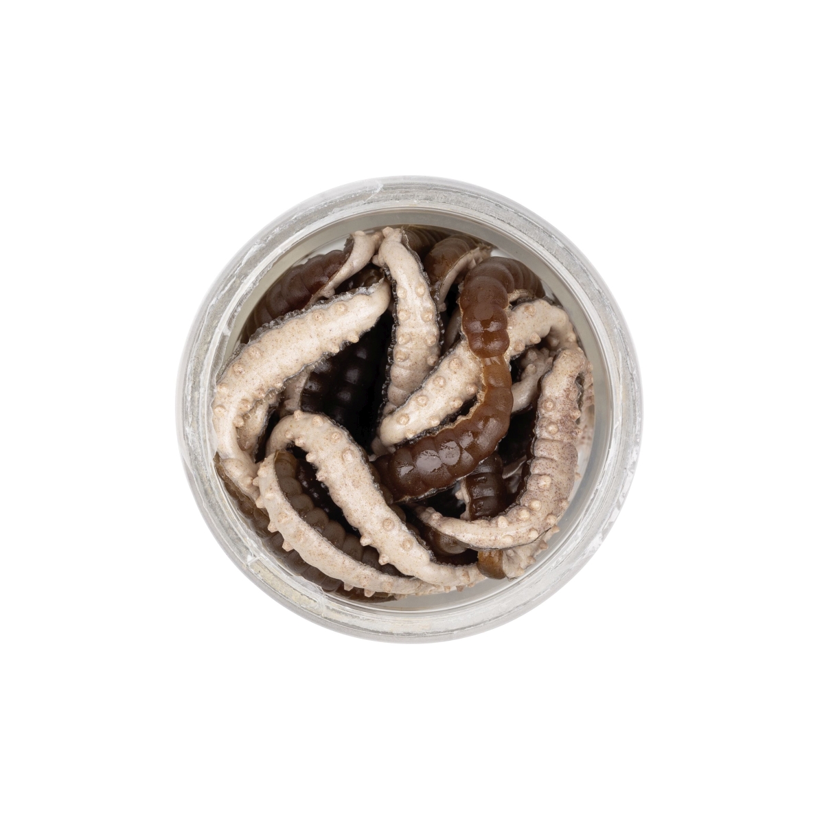 Vosí larvy Berkley PowerBait Power Honey Worm 2,5cm 55ks Grey Pearl