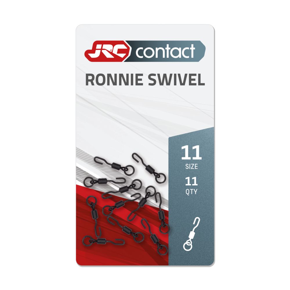Obratlík s krúžkom JRC Contact Ronnie Swivel 11 11ks