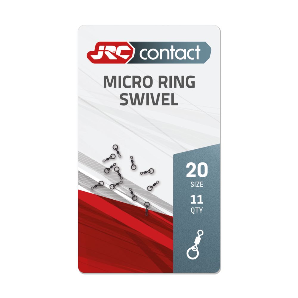 Obratlík s krúžkom JRC Contact Micro Ring Swivel 11ks
