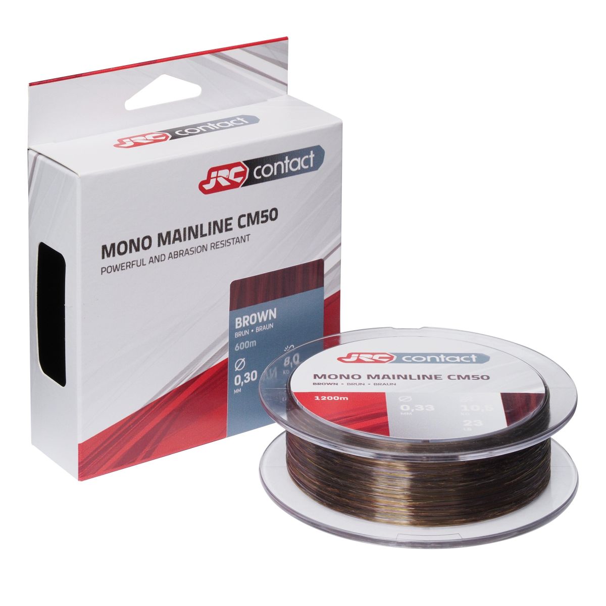 JRC Vlasec Contact CM50 Camo Brown 600m - 0.28mm (7kg)