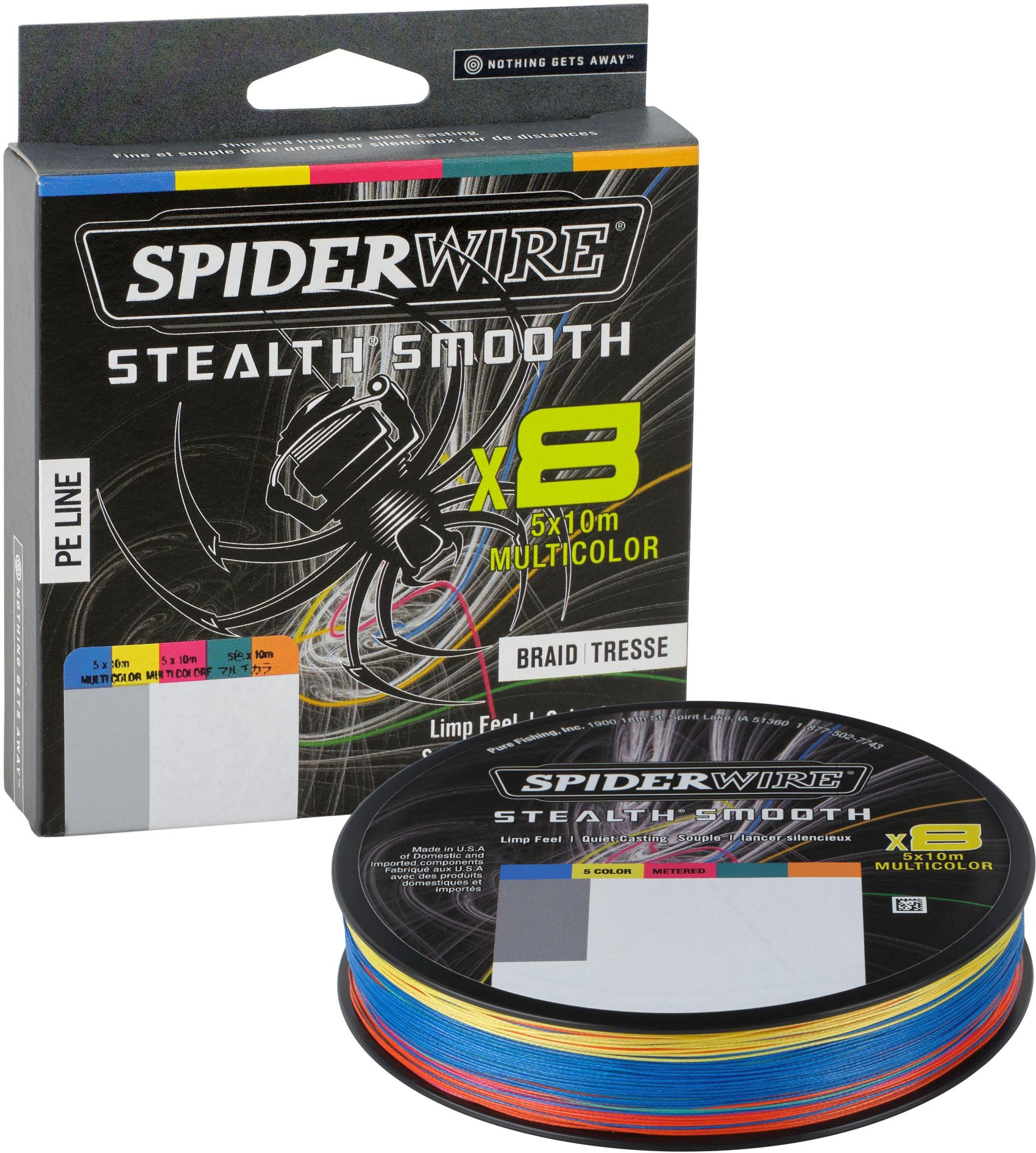SPIDERWIRE Stealth Smooth 8 Multicolor 270 m 0,39 mm 46,3 kg