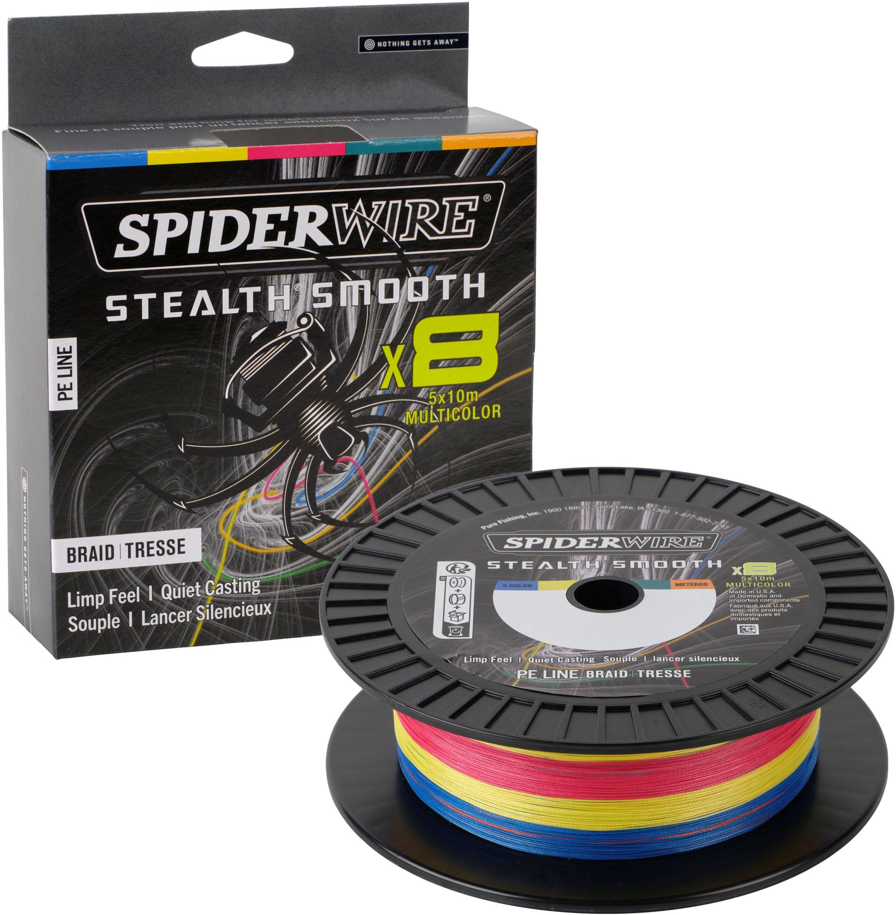 SPIDERWIRE Stealth Smooth 8 Multicolor 600 m 0,15 mm 16,5 kg