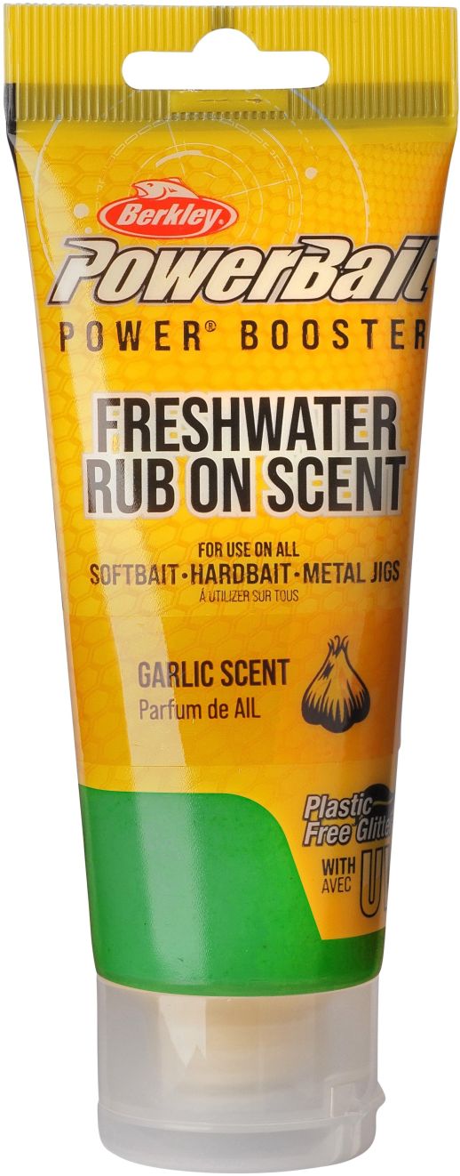 Gel Powerbait Garlic Greeen Silver Flake 80 ml