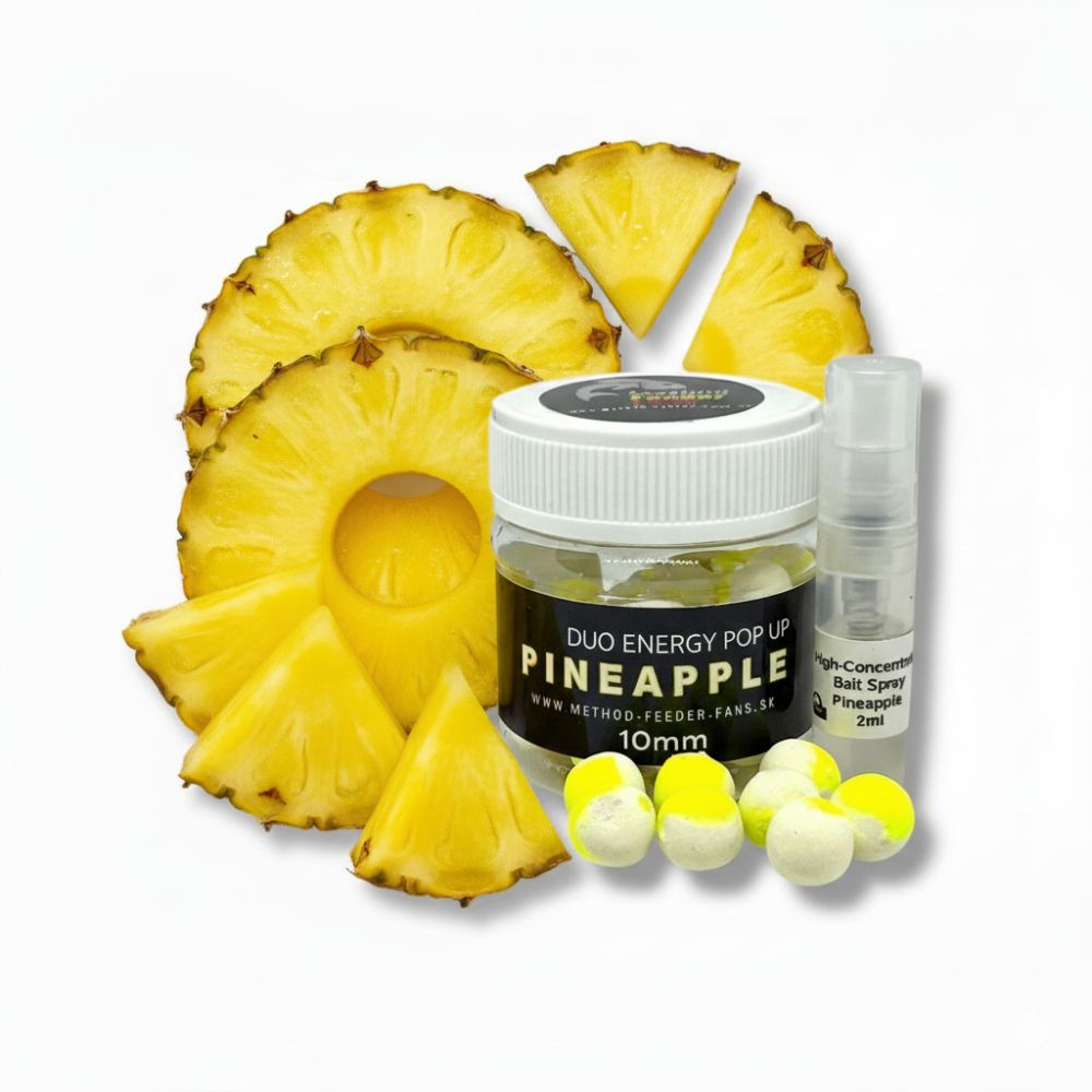 DUO ENERGY Pop Up 10 mm 50 ml + sprej esence 2 ml Ananas