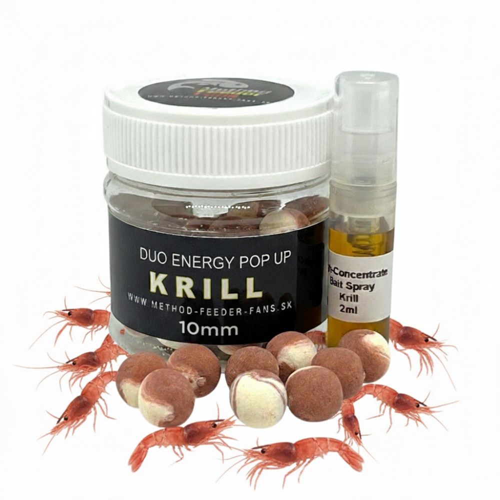 DUO ENERGY Pop Up 10 mm 50 ml + sprej esence 2 ml Krill