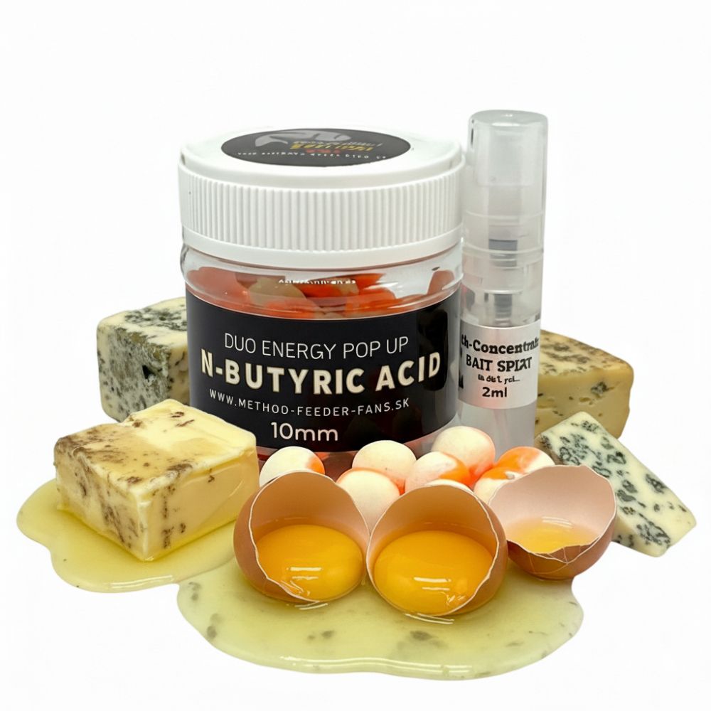 DUO ENERGY Pop Up 10 mm 50 ml + sprej esence 2 ml N-Butyric Acid