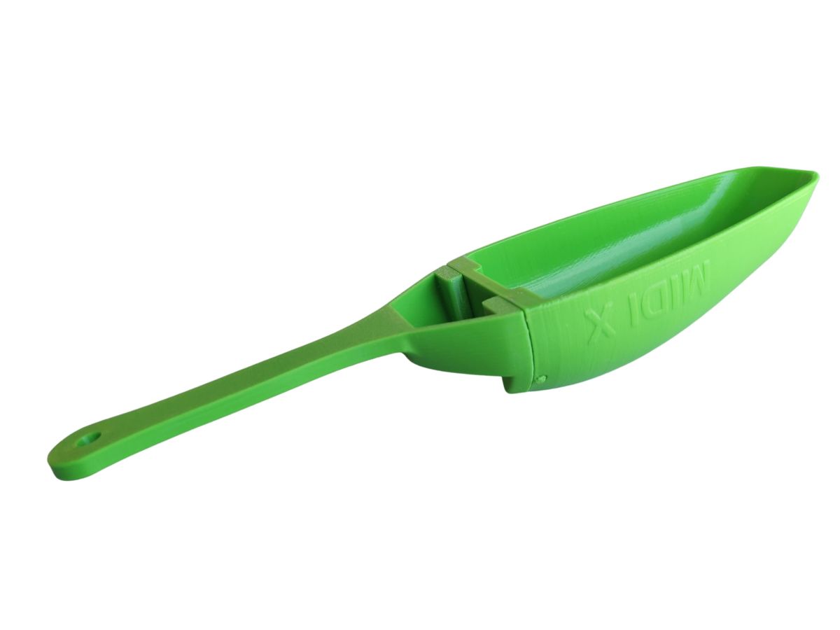 Lopatka na plnění Spomby Midi X Pimp My Tackle Green