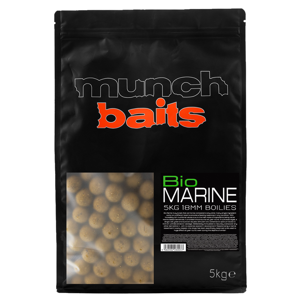 Munch Baits Bio Marine Boilies 18mm 5kg