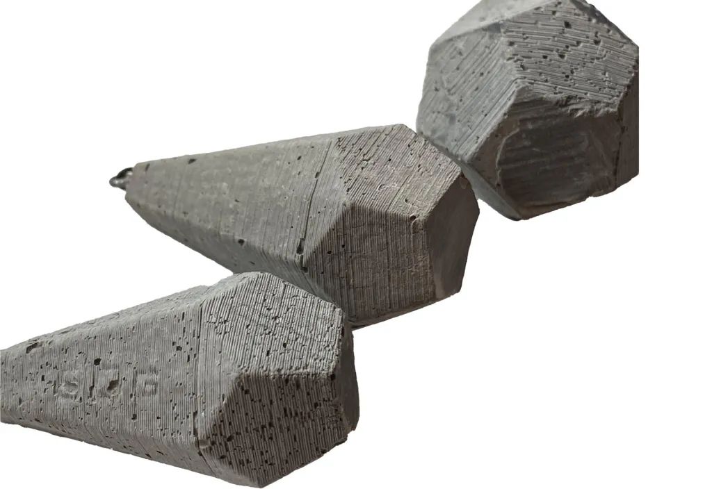 Betonová zátěž ECO Sinkers Hruška 100g
