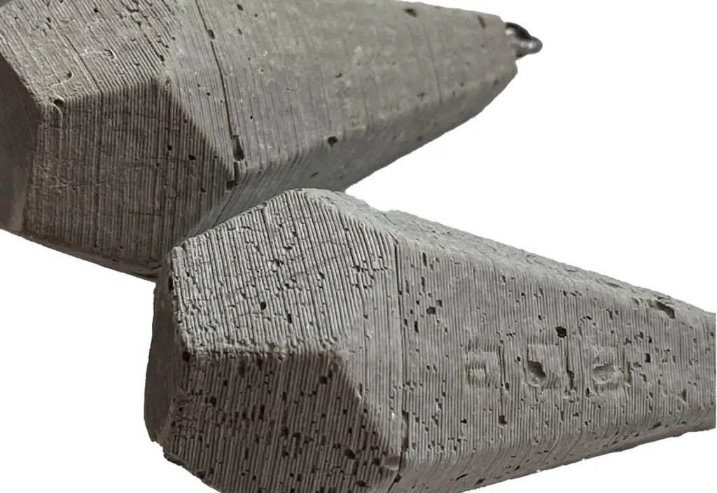 Betonová zátěž ECO Sinkers Hruška 120g