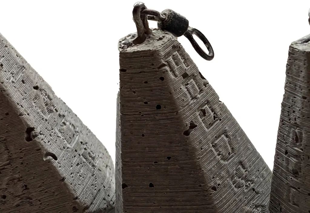 Betonová zátěž ECO Sinkers Hruška 80g