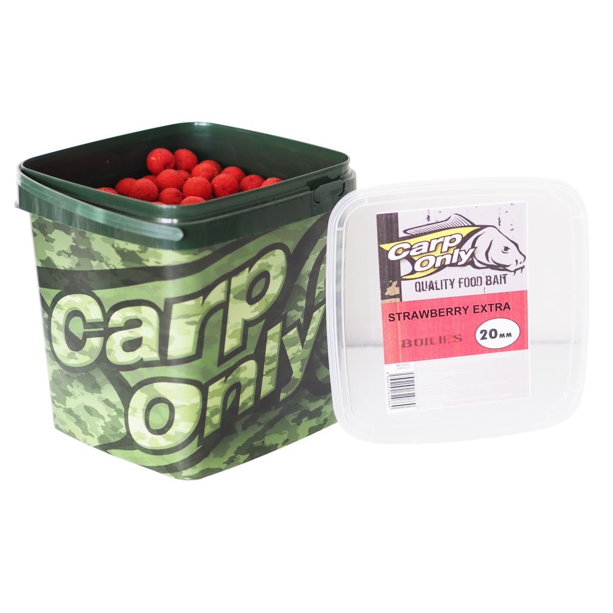 CARP-ONLY Strawberry Extra Boilies 16mm 3kg