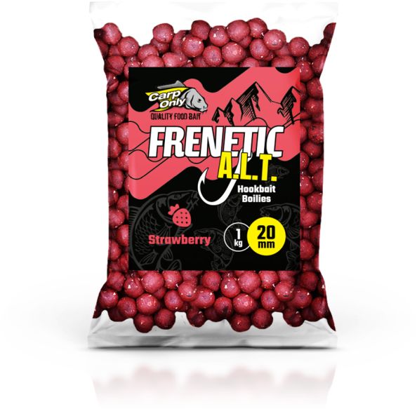 Frenetic A.L.T. Hookbait Boilies Strawberry 24 mm 1 kg